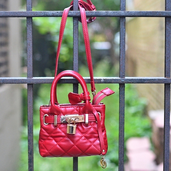 Badgley Mischka Bags Nwot Badgley Mischka Vegan Leather Micro Mini